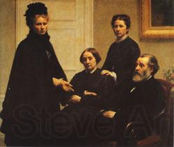 Henri Fantin-Latour The Dubourg Family